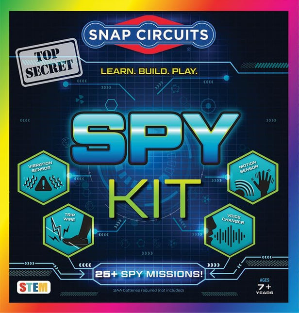 Snap Circuits® Spy Kit – Build, Detect, and Decode!