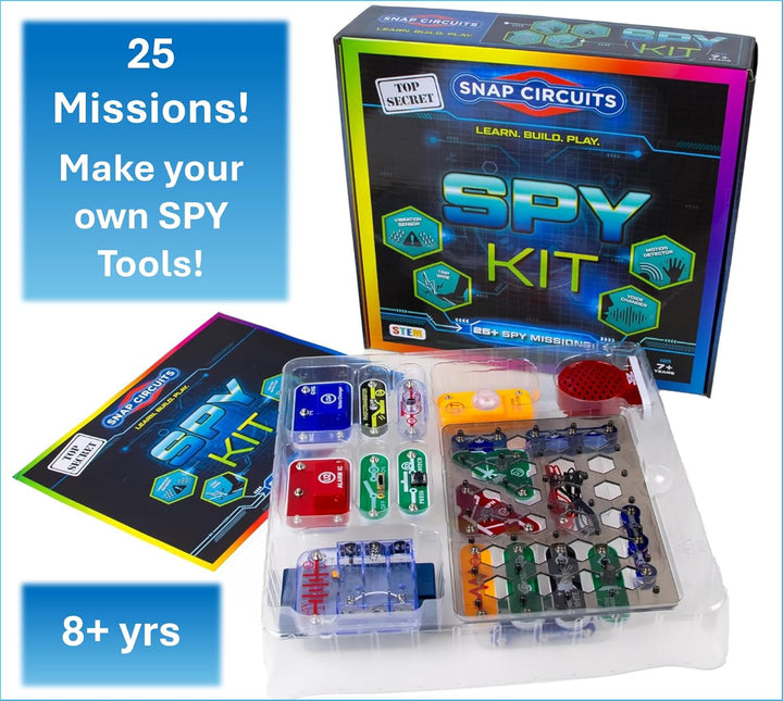 Snap Circuits® Spy Kit – Build, Detect, and Decode!
