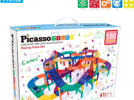 Picasso Tiles Race Track 150-Piece Set image 4