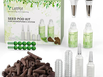 LetPot Refill Kit + Hydroponic Seed Pack GMO Free