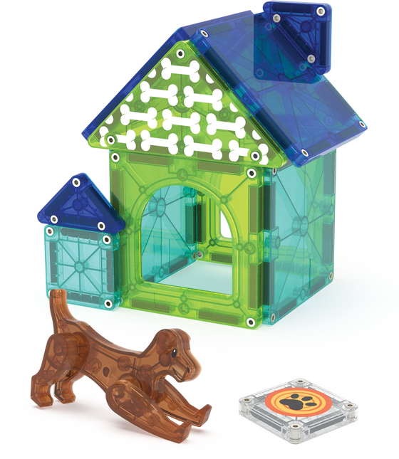 Puppy Park and Dog Magna-Tile Bundle