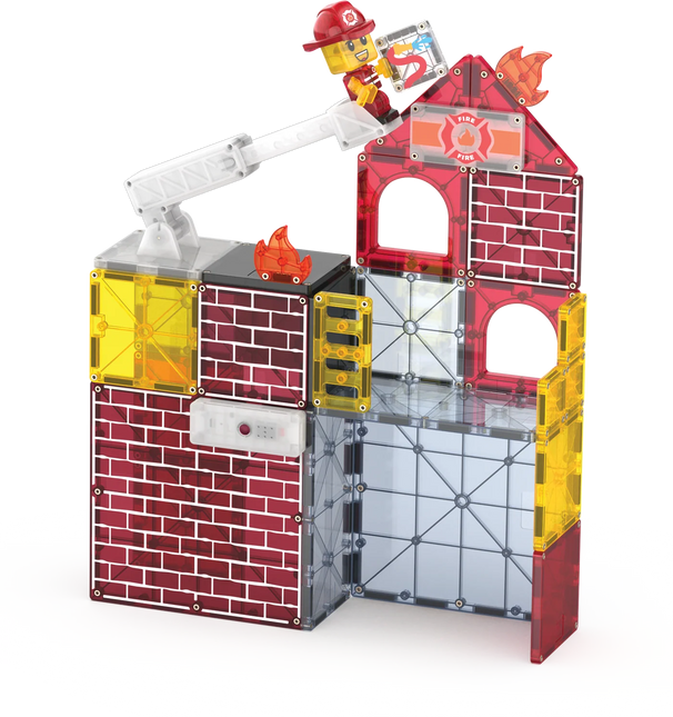 Police and Fire Magna-Tile Bundle