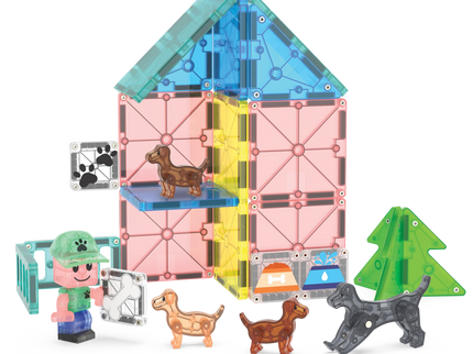 Puppy Park and Dog Magna-Tile Bundle