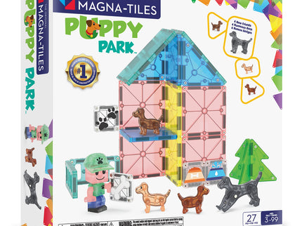 Puppy Park and Dog Magna-Tile Bundle