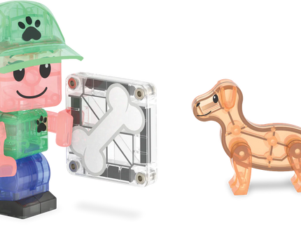 Puppy Park and Dog Magna-Tile Bundle