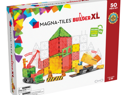 Magna-Tiles Builder XL 50-Piece Set image 0