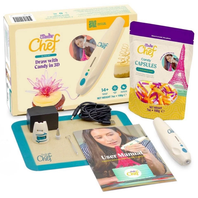 3Doodler Chef 3D Candy Pen – Sculpt with Sweetness! 🍭