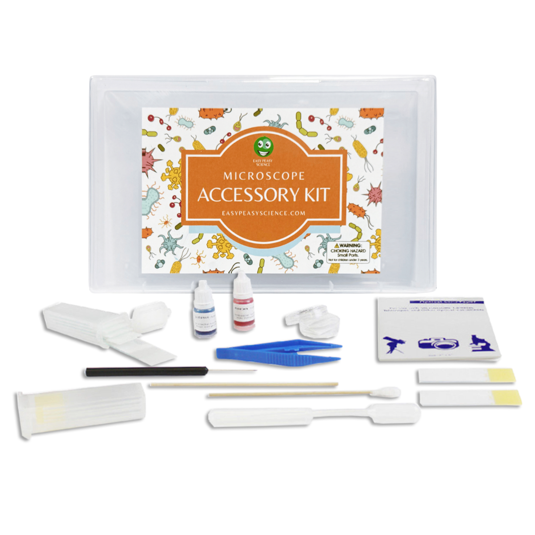 Simple Microscope Kit Digital Compound Microscope Bundle – Easy Peasy Science
