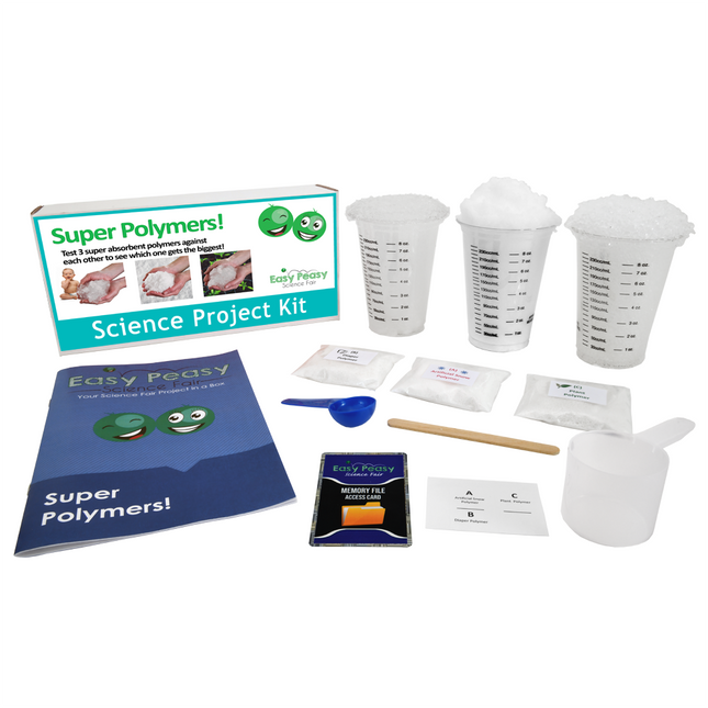 Super Polymers - Beginner Science Project Kit image 0