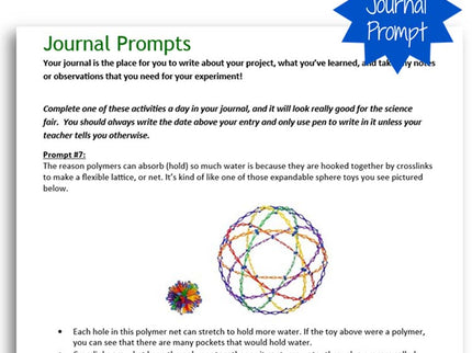 Super Polymers - Beginner Science Project Kit image 3