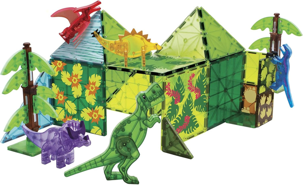 Magna-Tiles Dino World XL 50 Piece Set