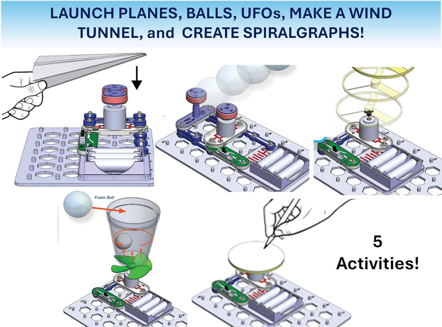 Snap Circuits: Lights, Flight & Sound Mini Bundle