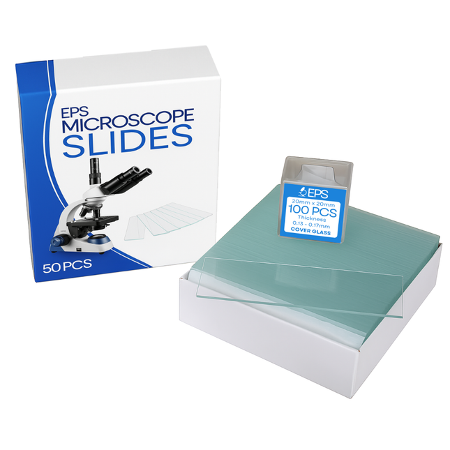 Blank Microscope Slides and Coverslips
