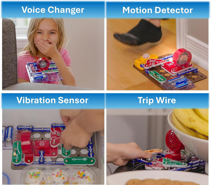 Snap Circuits® Spy Kit – Build, Detect, and Decode!