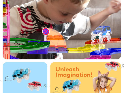 Picasso Tiles Race Track 100-Piece Set