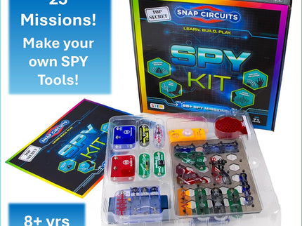 Snap Circuits® Spy Kit – Build, Detect, and Decode!