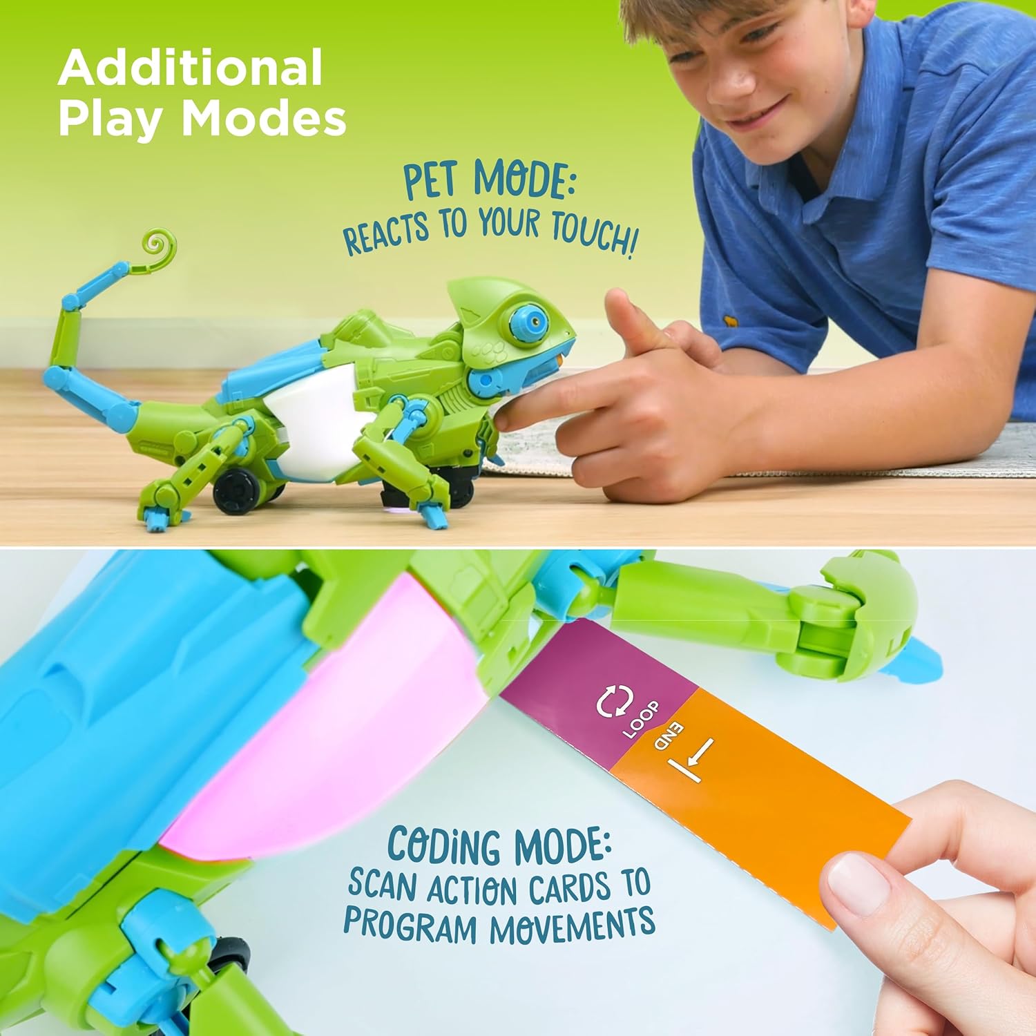 Animal Coding Kit Coding Chameleon - My Robotic Pet – Easy Peasy Science