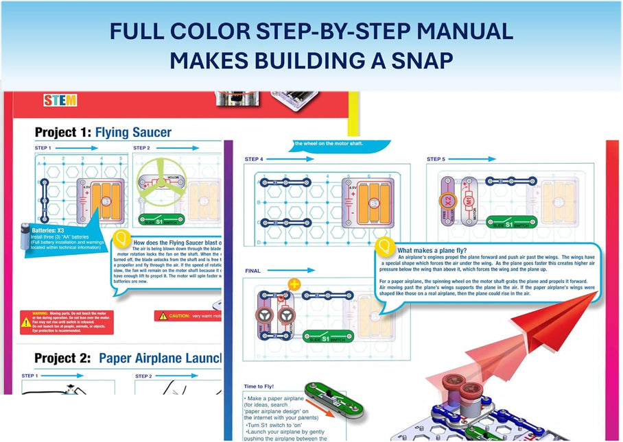 Snap Circuits: Lights, Flight & Sound Mini Bundle