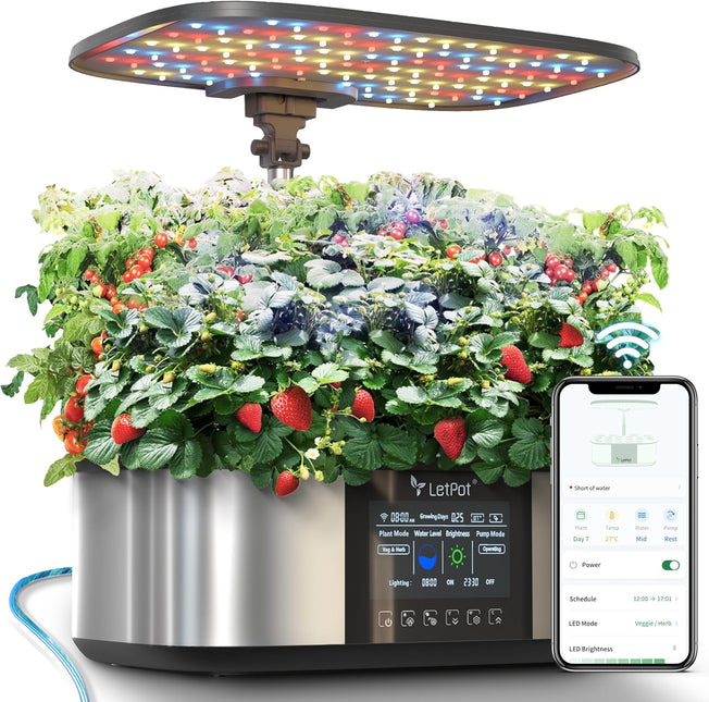 LetPot 21-Pod Hydroponic Max Growing System with Seeds