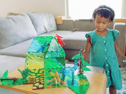Magna-Tiles Dino World XL 50 Piece Set