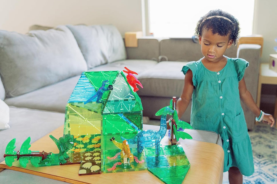 Magna-Tiles Dino World XL 50 Piece Set