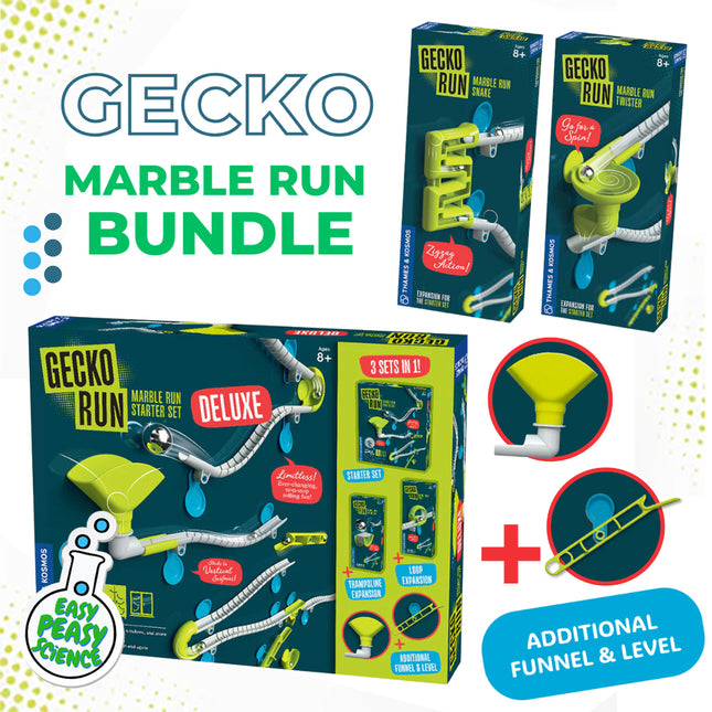 Gecko Marble Run Deluxe Bundle image 0