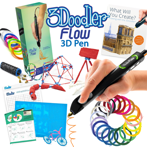 3D Pen Bundle with 3Doodler Flow Pen - Main Image