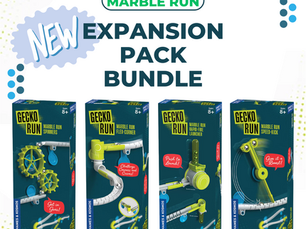 Gecko Marble Run New Expansion Packs Bundle