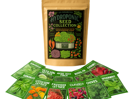 Deluxe Plant & Garden Bundle – with a Hydroponic Growing System