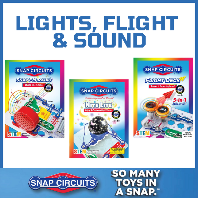Snap Circuits: Lights, Flight & Sound Mini Bundle