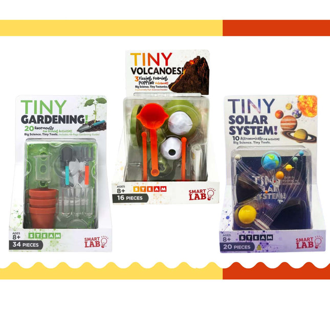 Tiny Gardening, Solar System and Volcano Bundle