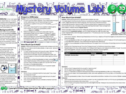 Mystery Volume Lab and Graduated Cylinder image 4