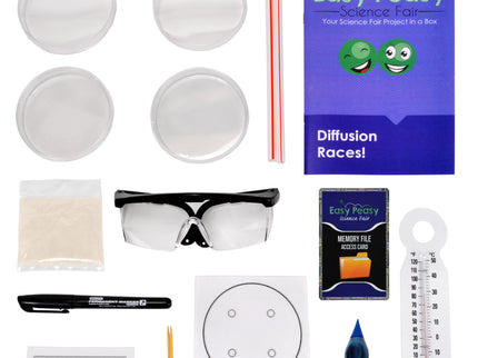 Diffusion Races - Science Project Kit image 1