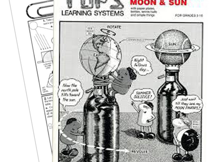 TOPS Earth, Moon & Sun Lab Book + Materials image 1