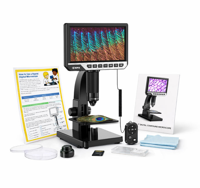 Digital Compound Microscope Bundle
