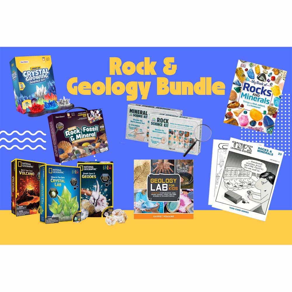 Geology Geek Rocks Rock and Geology Bundle – Easy Peasy Science