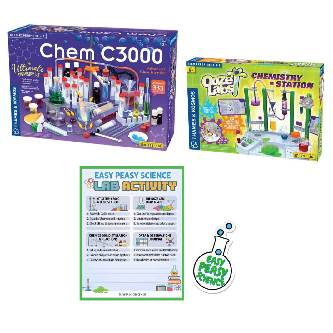 Chemistry Lab Set Bundle – From Slime to Serious Science! 🧪 – Easy ...