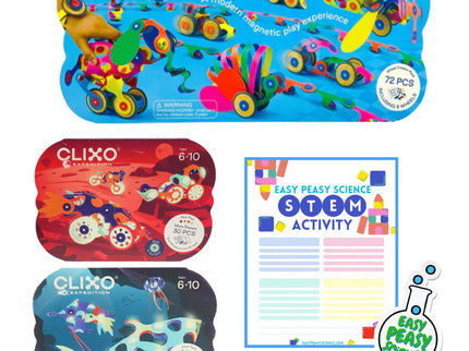 Clixo Moving & Glowing Adventure Bundle