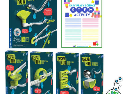 Gecko Marble Run Deluxe Bundle