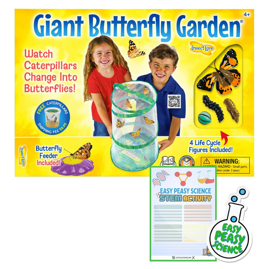 Giant Butterfly Garden – Easy Peasy Science