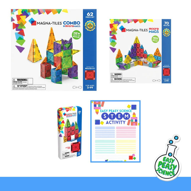 Magna-tiles Micro and Combo Bundle