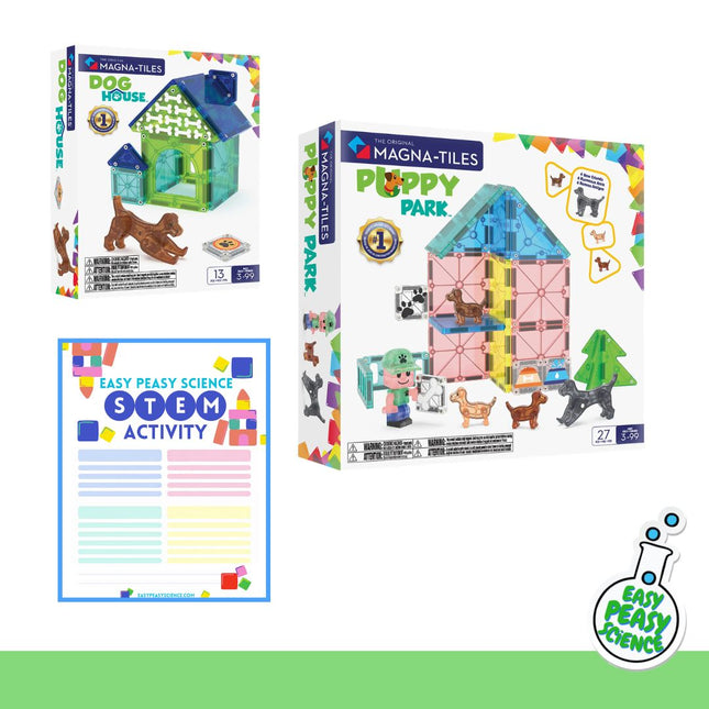 Puppy Park and Dog Magna-Tiles Bundle