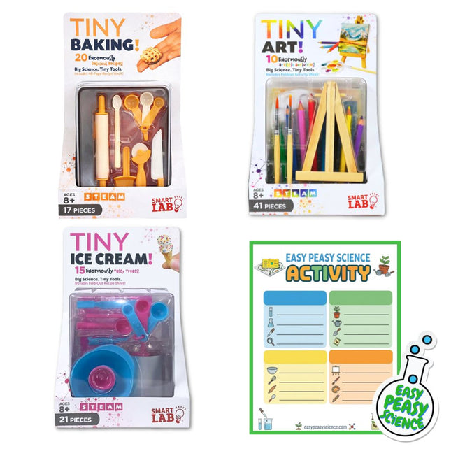 Tiny Baking, Ice Cream, and Art Bundle