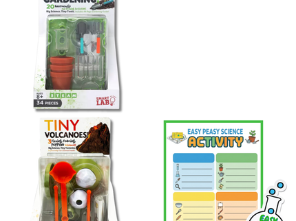 Tiny Gardening & Volcano Bundle