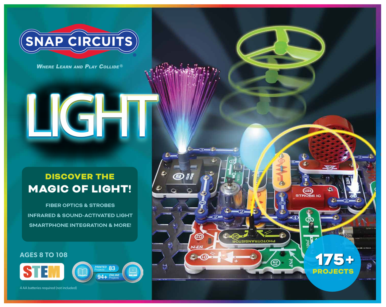 manateeページ　スクイーズ4点 Snap Circuits Light – Easy Peasy Science