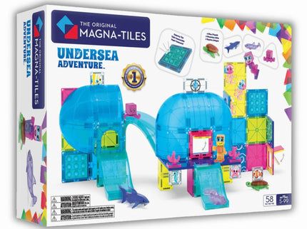 Magna-Tiles Undersea Adventure 58 Piece Set