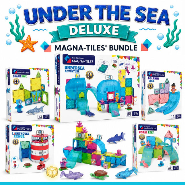 Magna-Tiles Under the Sea Deluxe Bundle