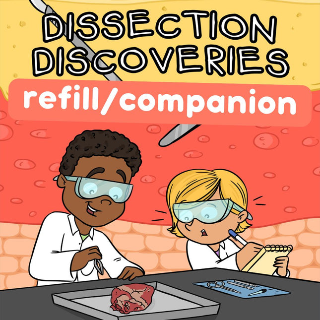 Human Body Discovery & Dissect Refill Companion Pack