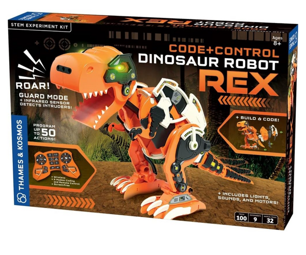 Code + Control Dinosaur Robot: REX – Easy Peasy Science Code + Control Dinosaur Robot: REX – Easy Peasy Science