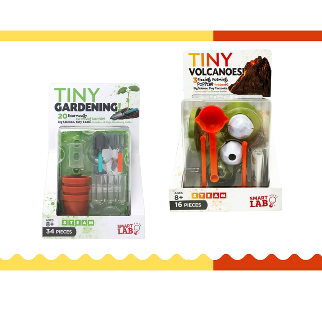 Tiny Gardening & Volcano Bundle